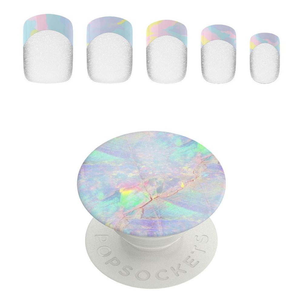 PopSockets - Nails + PopGrip - Opal